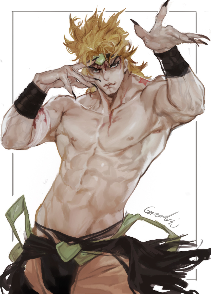 【插画分享】jojo不jojo我真的不知道啊 我只看到了肌肉猛男qaq
