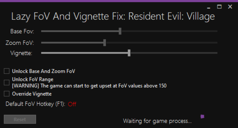生化危机8头晕怎么办?生化8调节视角fov