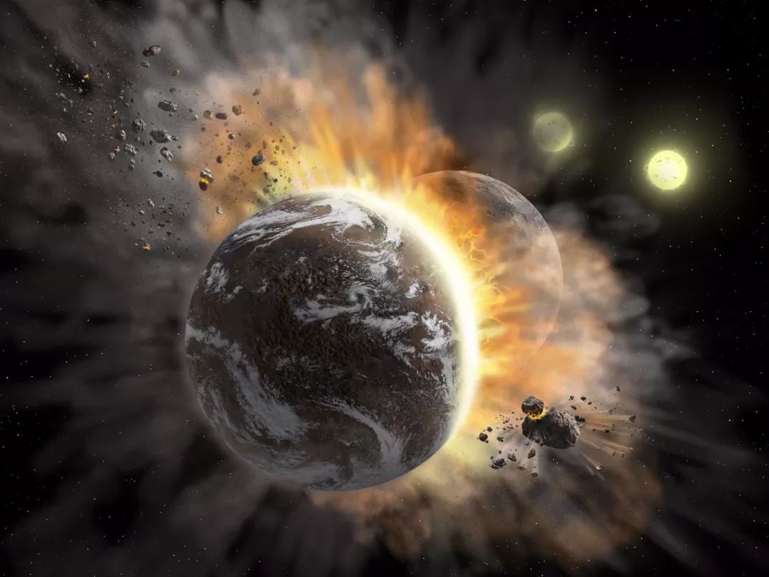距离地球才300光年,发现两颗系外行星碰撞,场面很惨烈