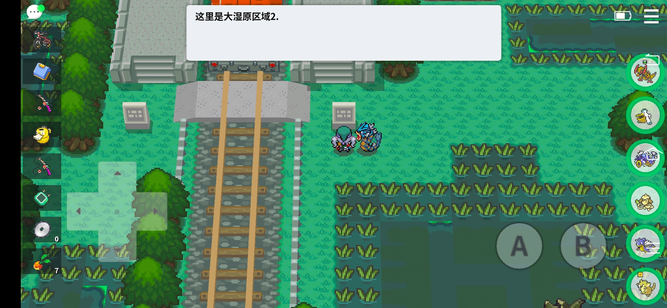 pokemmo神奥大湿原粗略攻略