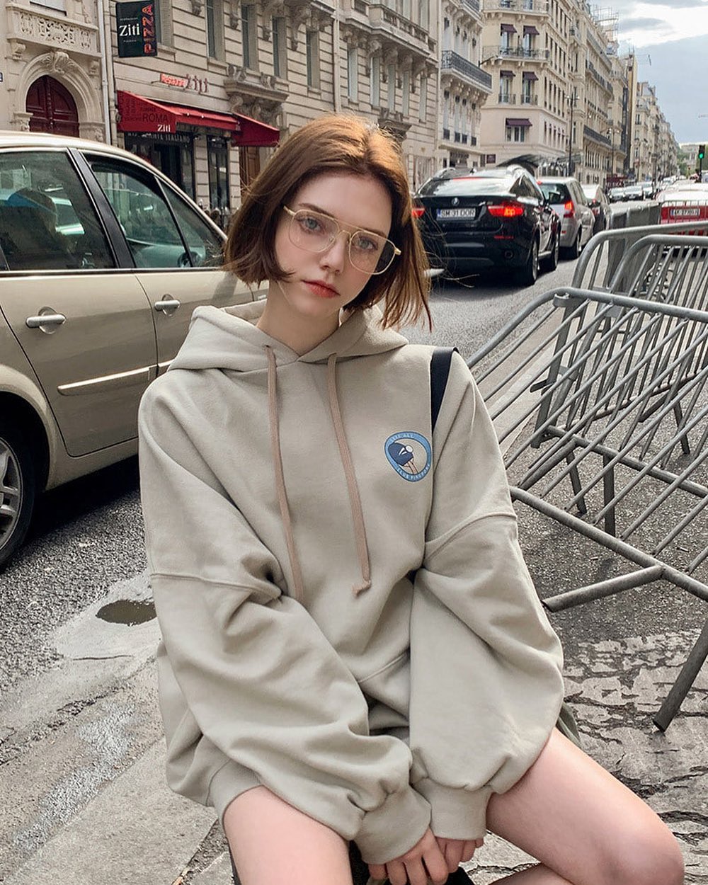 短发的可爱小姐姐!德韩混血模特chloe在ins的照片集1