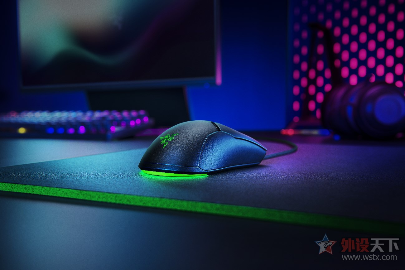 轻量化 razer发布毒蝰迷你版游戏鼠标 2020 年3月5日—razer(雷蛇)