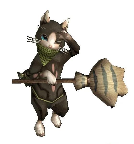 人均猫奴怪物猎人的随从为什么是猫