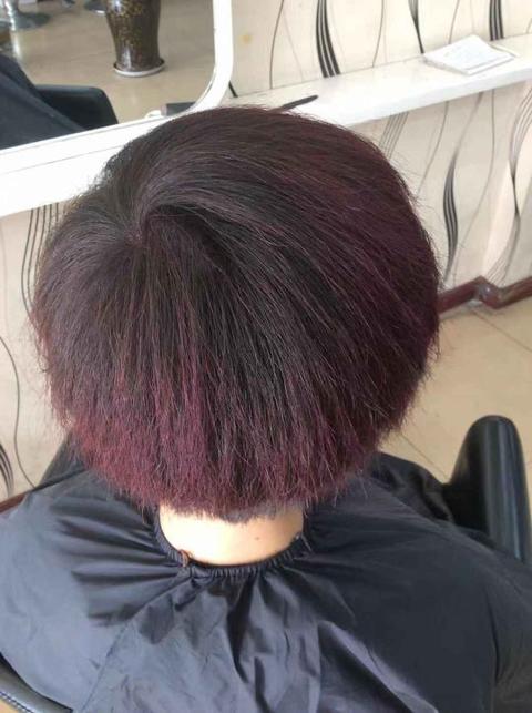 美发店染发技术:对冲法改色之改红紫技巧