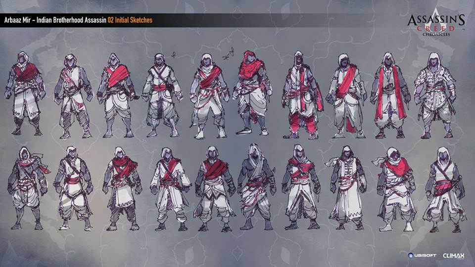 刺客信条编年史设定图集