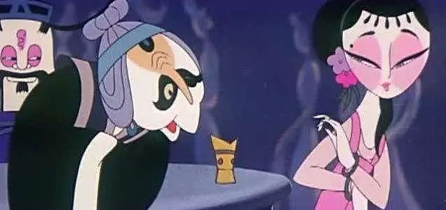 动画片《天书奇谈》中的狐狸精