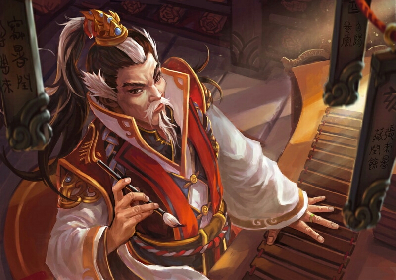 三国杀◆,◆阵面对决◆部分插画鉴赏(一)