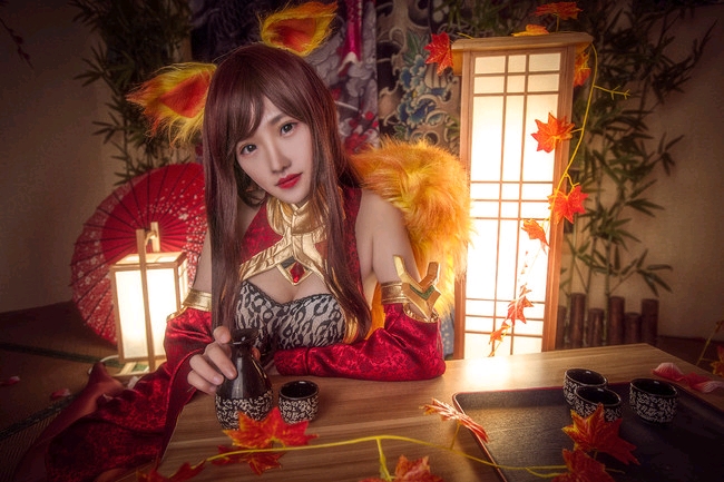 【cosplay】来和妲己玩耍吧~王者荣耀妲己cos