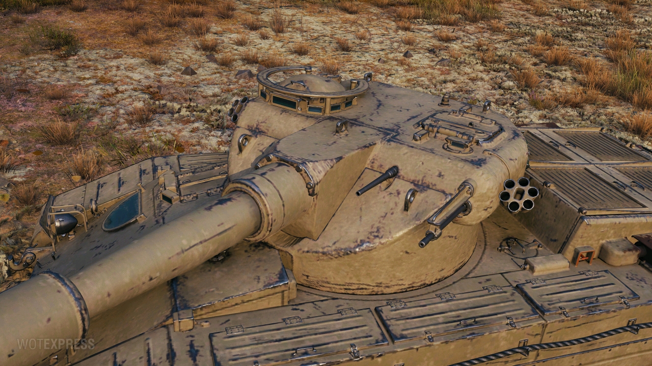 坦克世界超测服:y系8级加值弹鼓ht 卡利班 加入超测!