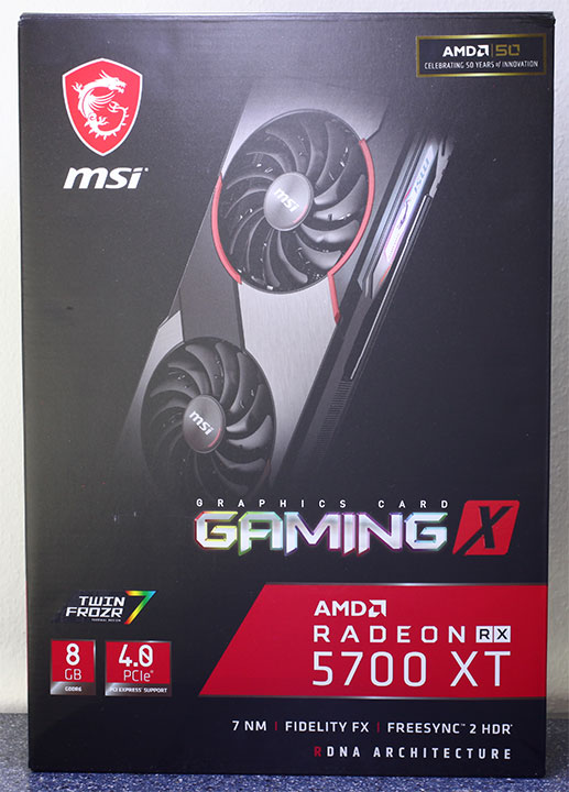微星rx5700xt gaming x 详细