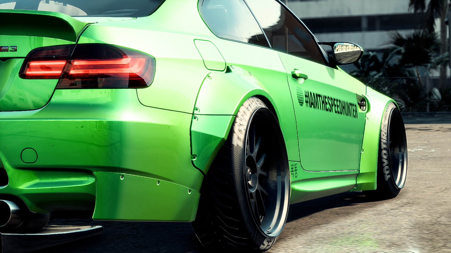 极品飞车21:热度(need for speed:heat) 宝马 bmw m3 e92 lbwk 改装