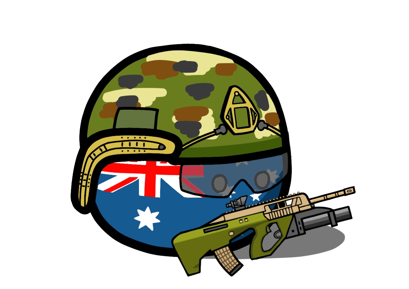 【波兰球】各国步兵武器(7):加拿大,澳大利亚,新西兰