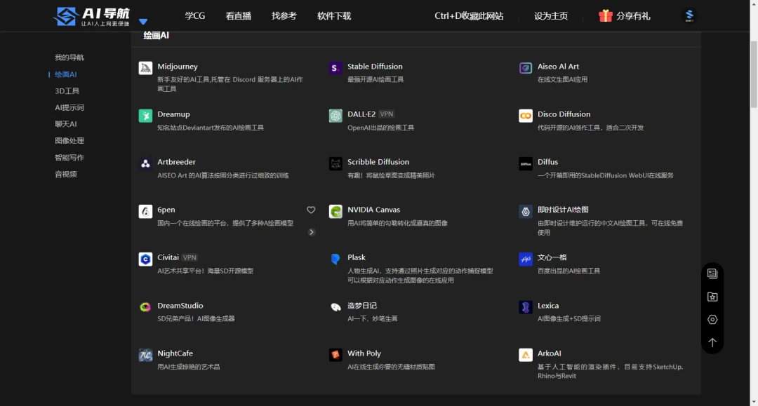 AI导航|为你打造的AI导航,你想要的AI网站全都有!插图3 图片