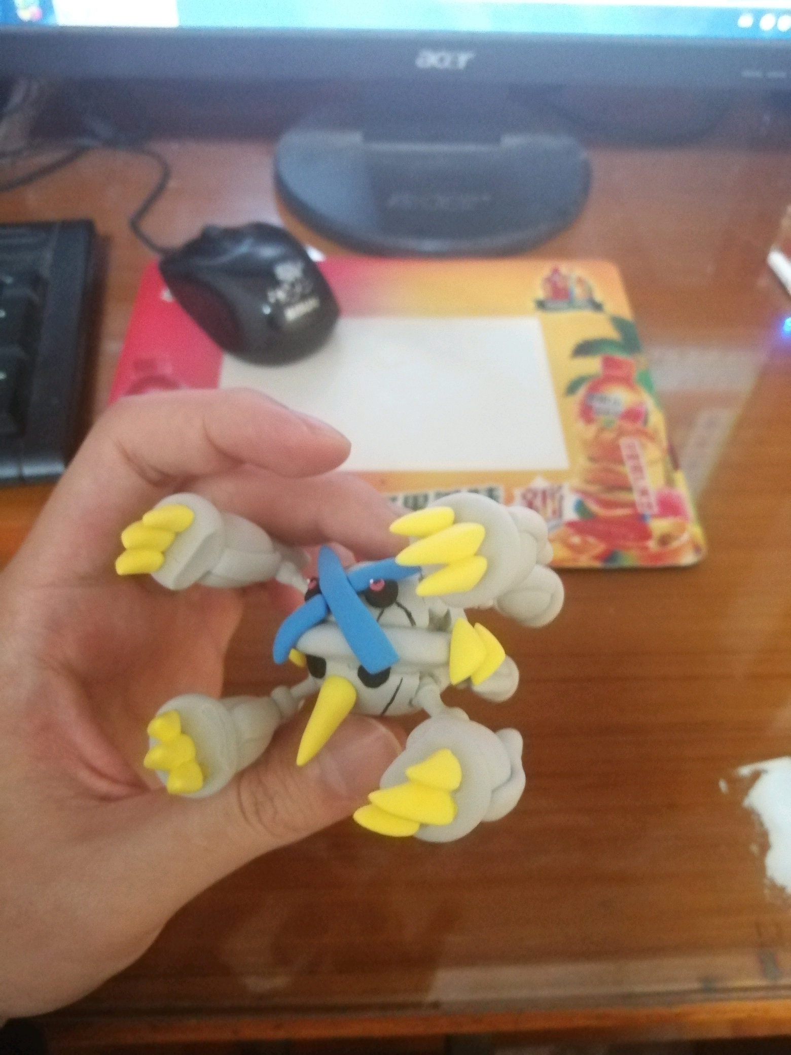 【超轻粘土作品】宝可梦 闪光mega巨金怪