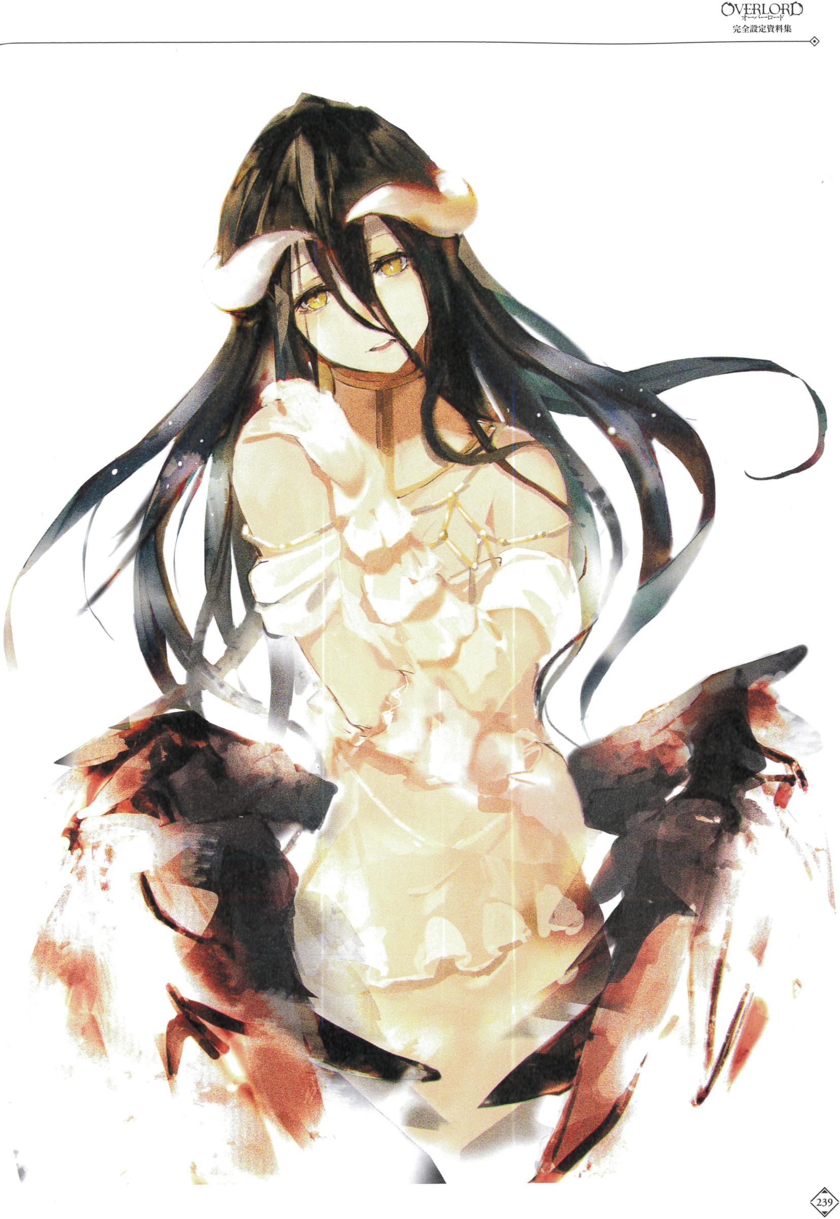 压缩包私聊up说骨王 接下去,继续更新【overlord】小说插画