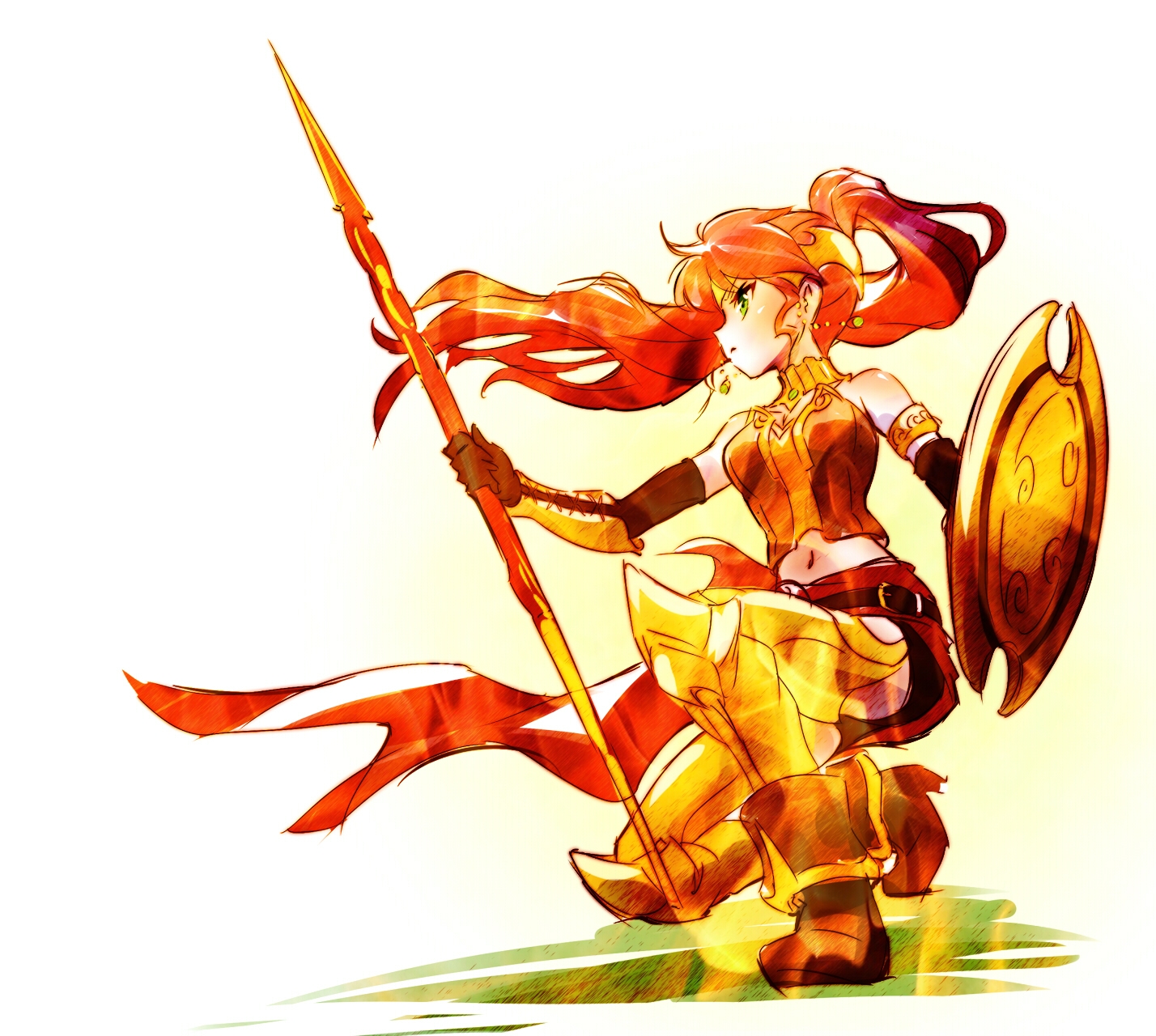 rwby中的女武神(p姐pyrrha)