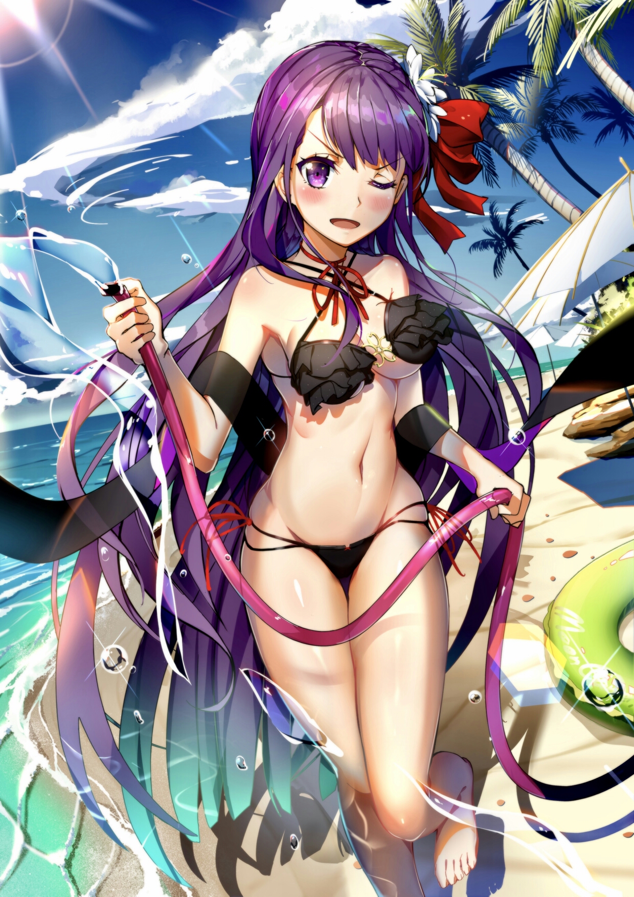 fgo 插图 (一百一十五)bb.泳装