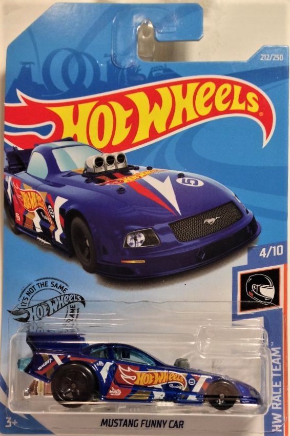 (风火轮 hotwheels)10 mustang funny car