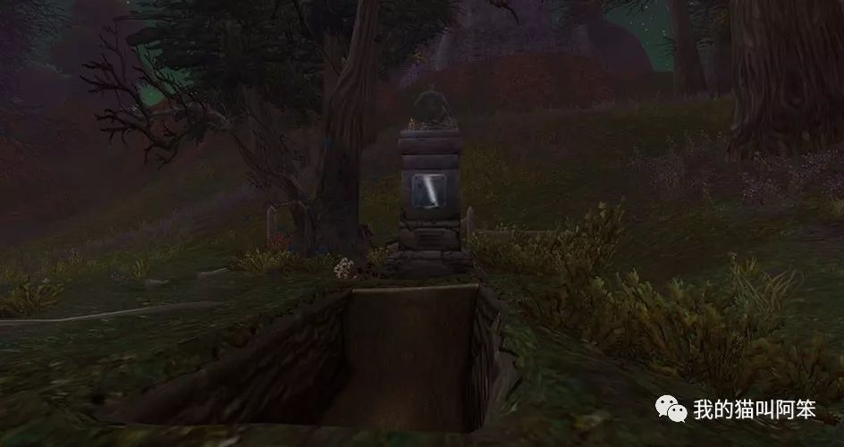 魔兽世界里巫妖王的坐骑无敌的坟墓,原来在亡灵出生的地图