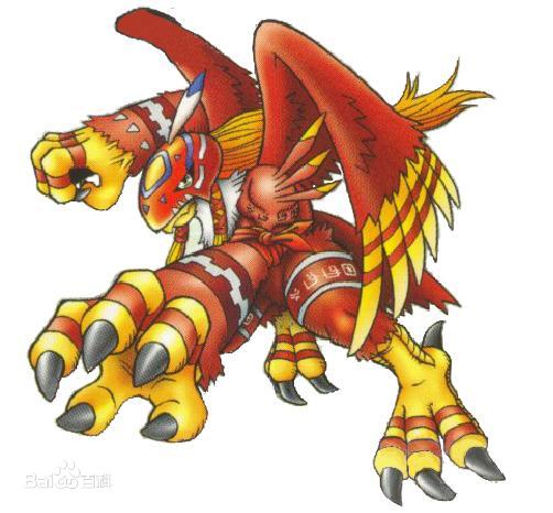 迦楼罗兽伽偻达兽ガルダモンgarudamon
