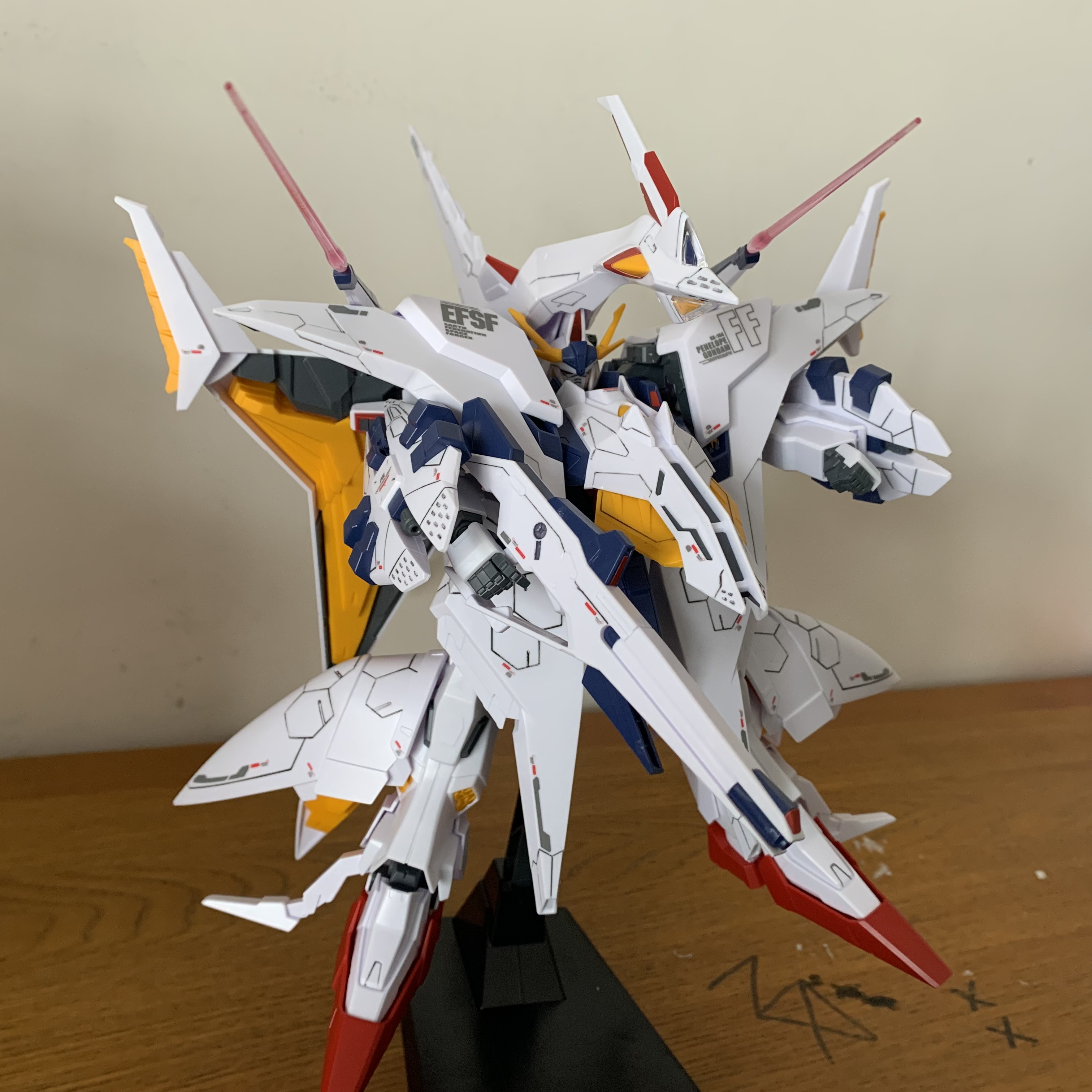 hguc rx-104 ff 佩涅罗佩 大白鹅 模玩分享