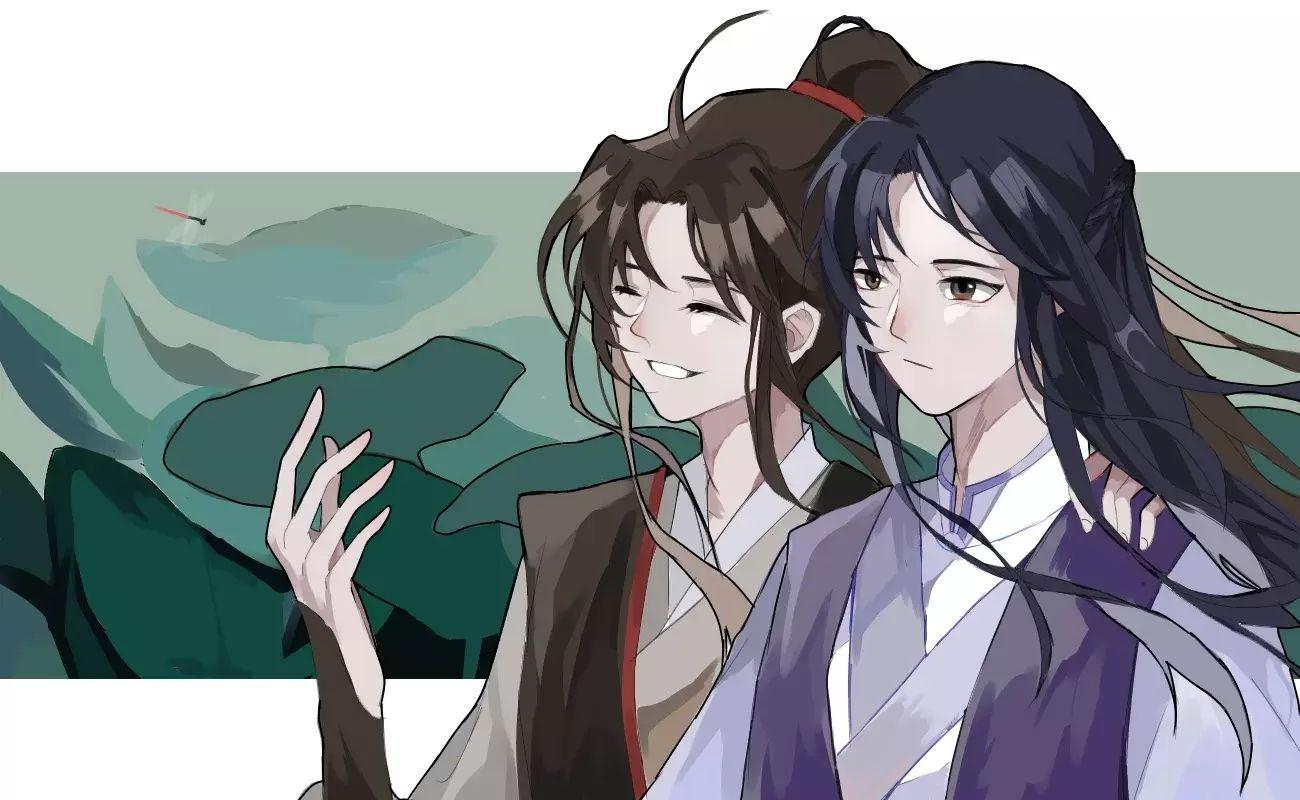 魔道姑苏双璧掰手腕比赛江澄蓝曦臣你输了就不要来莲花坞了