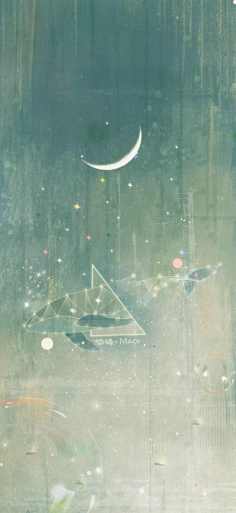 画师收藏馆|梦幻般治愈系插画壁纸 by中国广东插画师