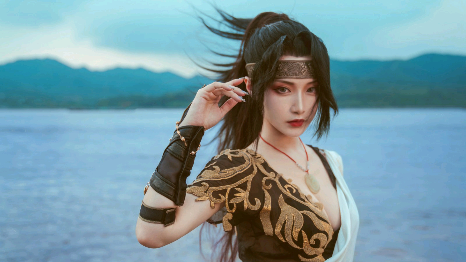 小姐姐cosplay永劫无间崔三娘