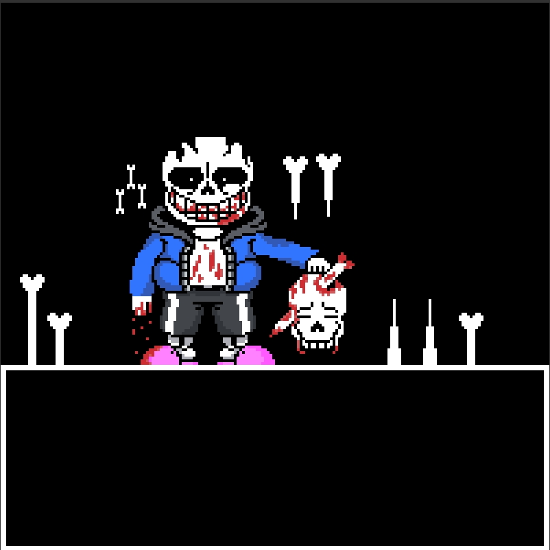 画一个insanity sans