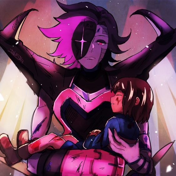 【undertale】传说之下精美人物图包 (mettaton&frisk