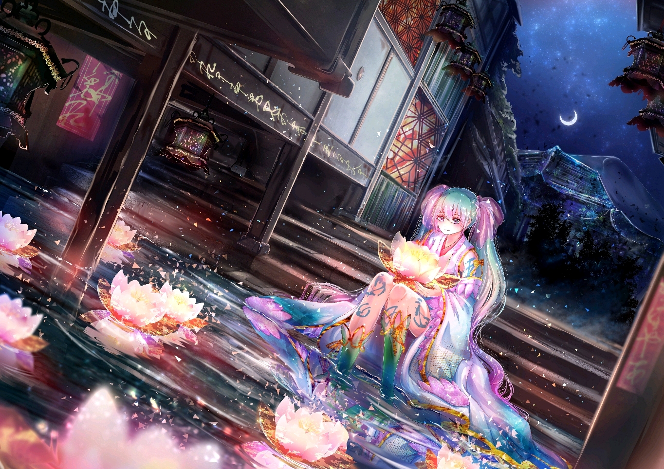 初音未来 初音ミク miku 壁纸 贺图 海报合集