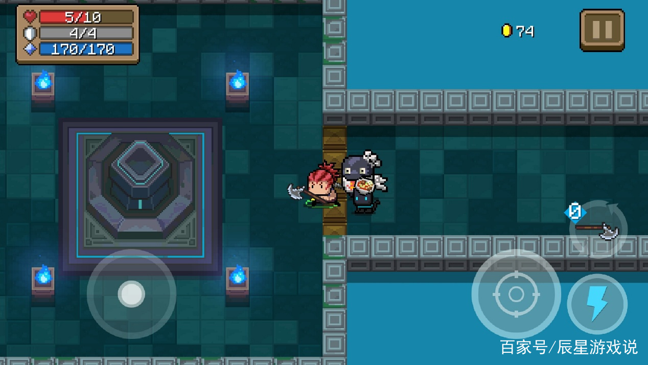 元气骑士:神器反而不称手?散射激光还得靠这些天赋才能晋级!