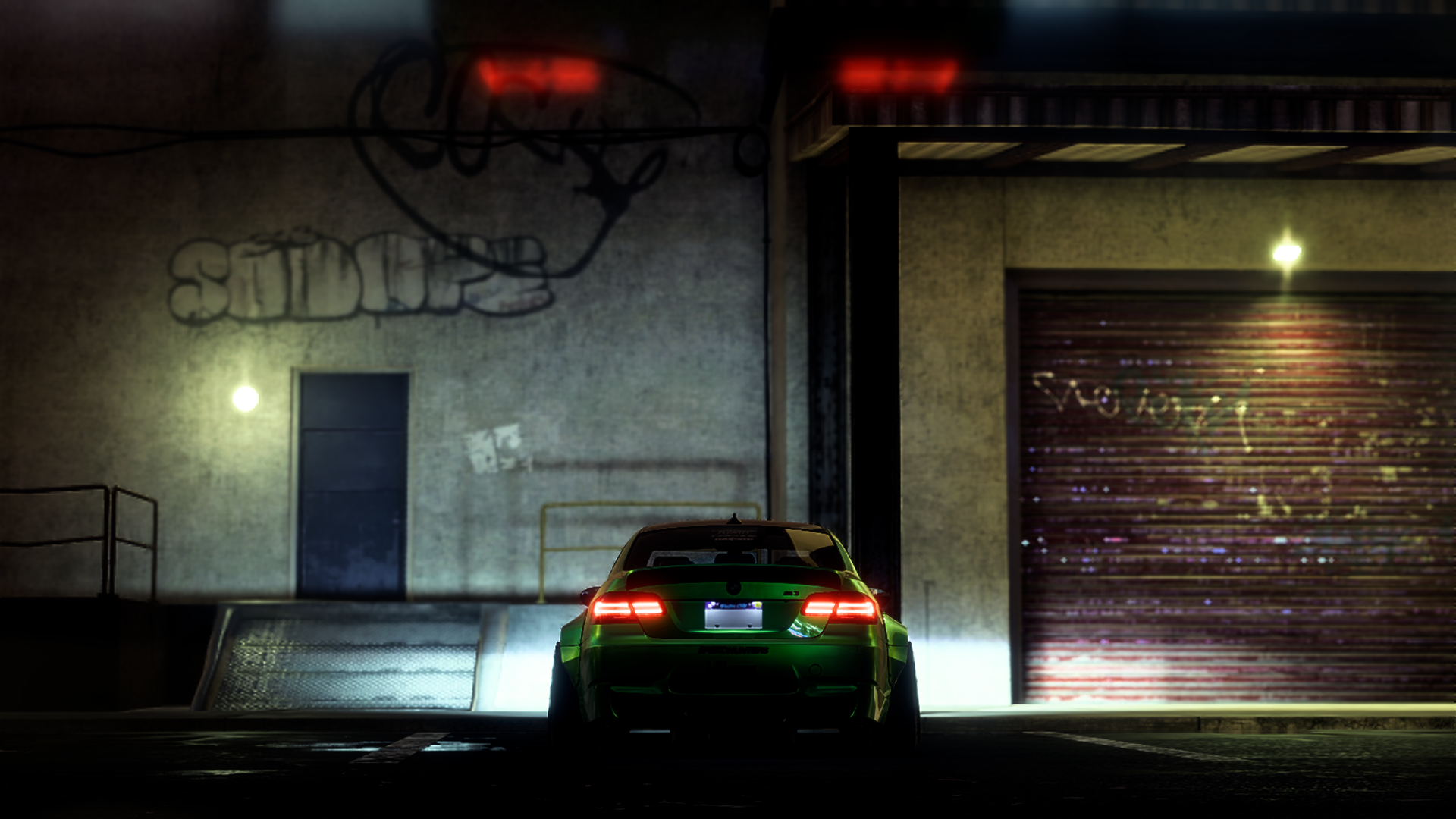 极品飞车21:热度(need for speed:heat) 宝马 bmw m3 e92 lbwk 改装