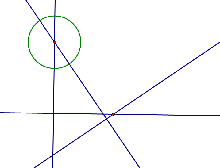 尺规作图变种:尺圆作图(二)