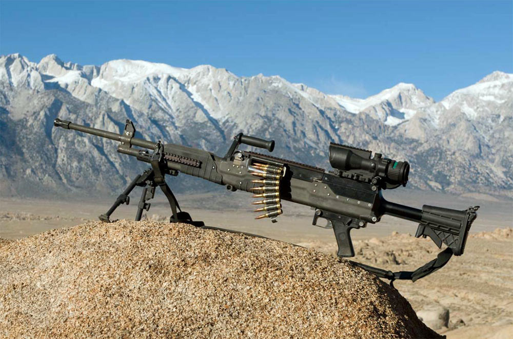 美国特种作战司令部采购西格绍尔mg 338 新中口径机枪