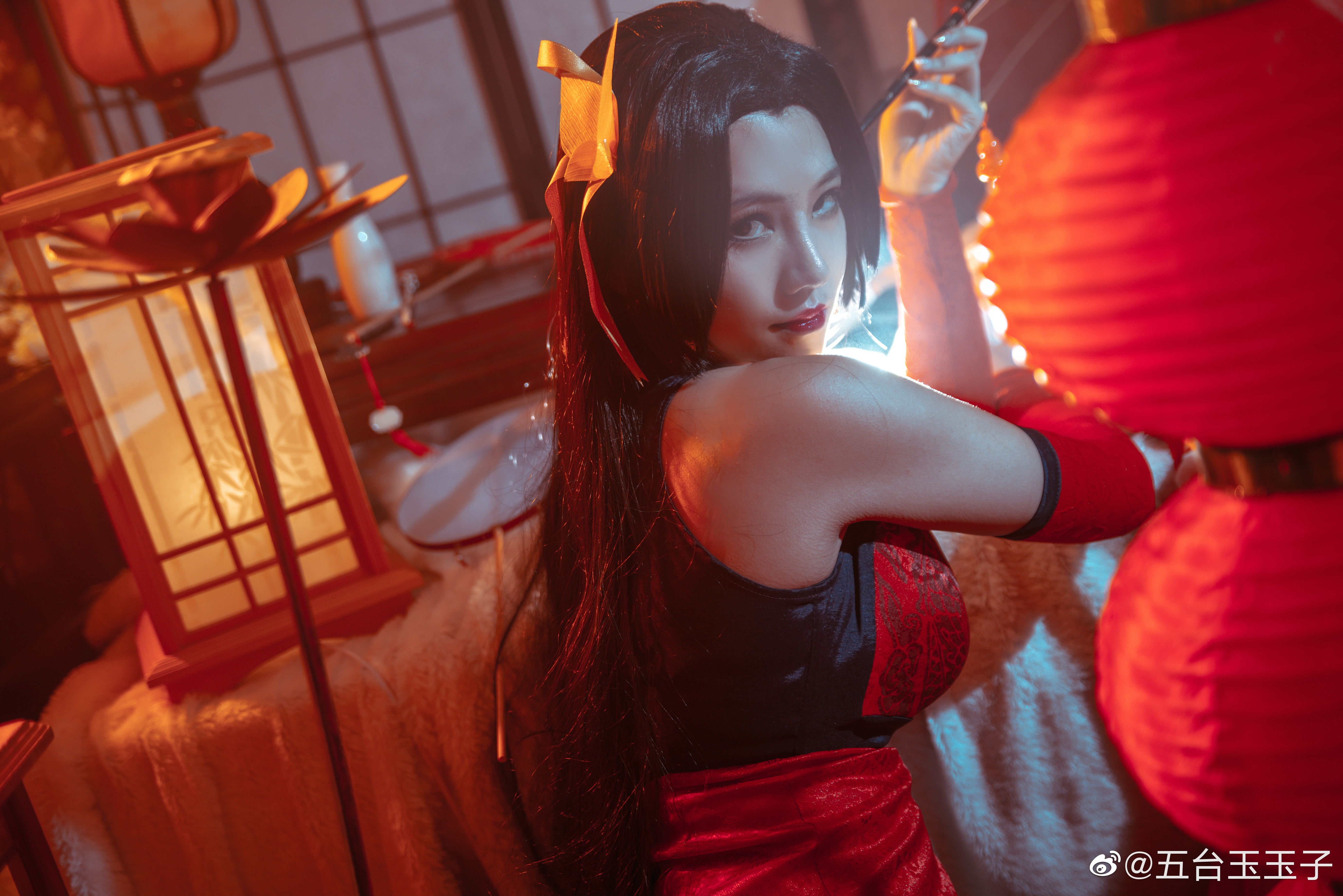 cosplay图片最低女帝,黑saber泳装cos cosplay女帝同人旗袍海贼王
