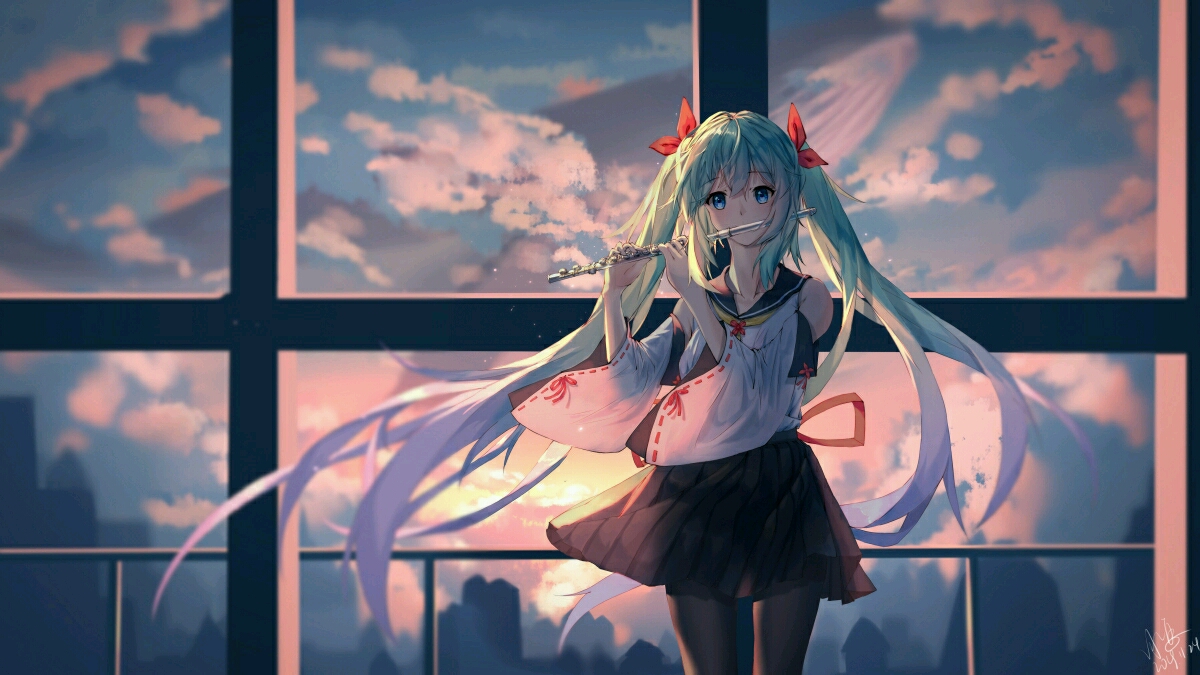二次元壁纸专栏 初音 雷姆