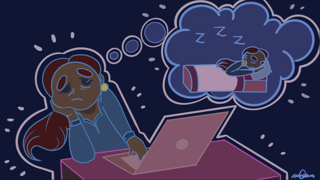 according to the video, sleeplessness ca