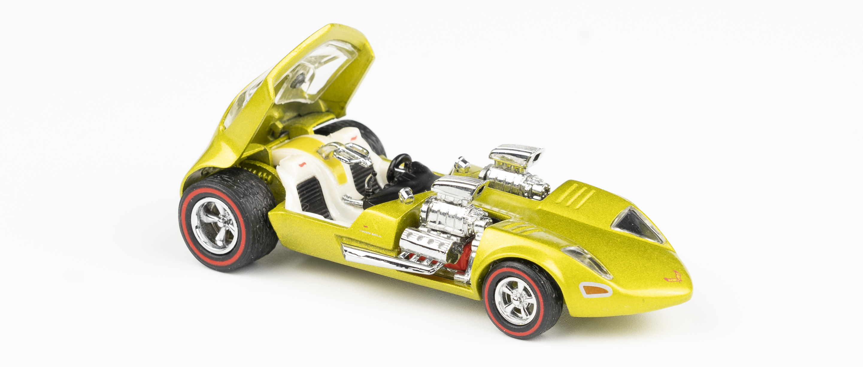 风火轮丨1998年hot wheels legends: twin mill套(绿)