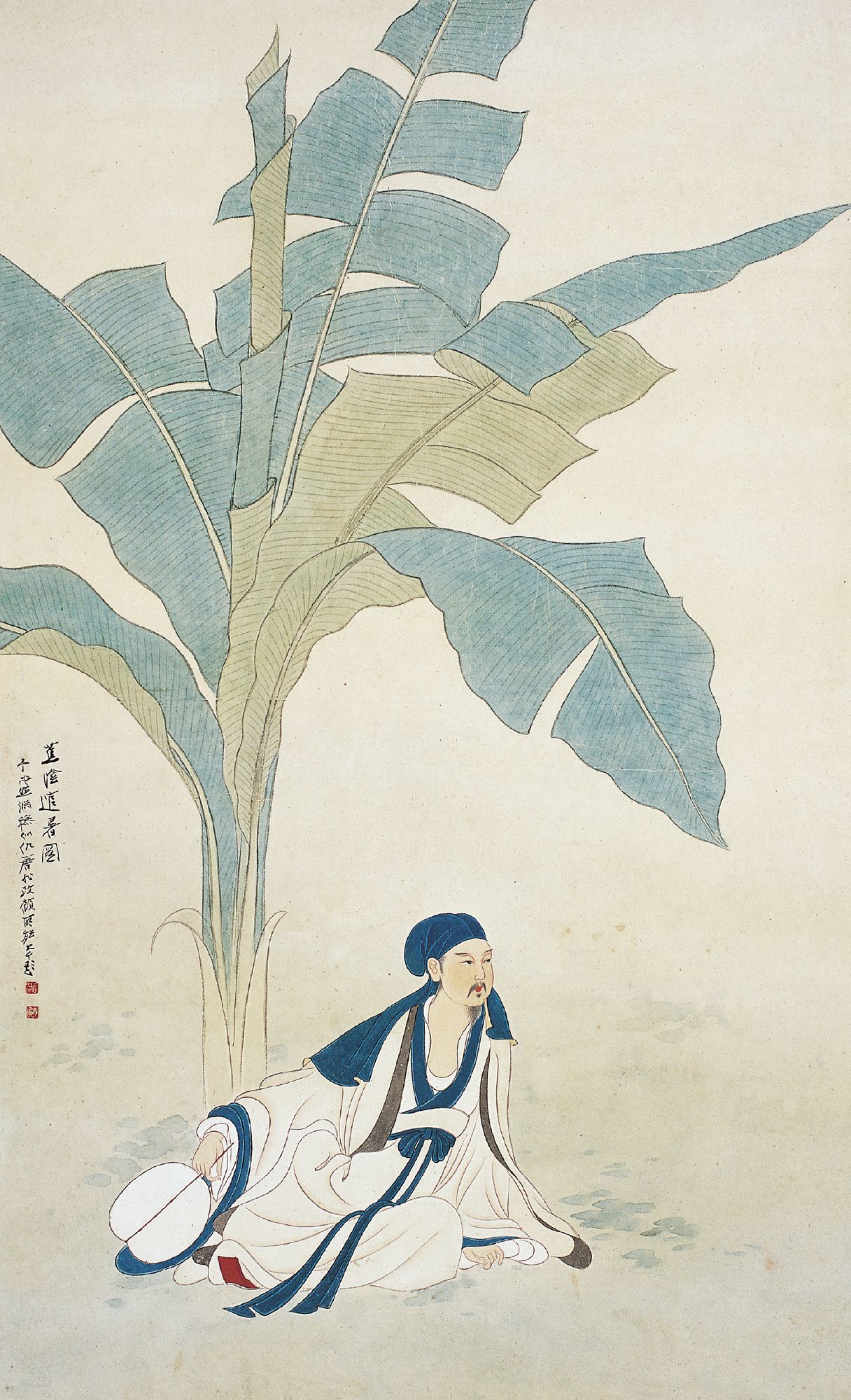 张大千人物画