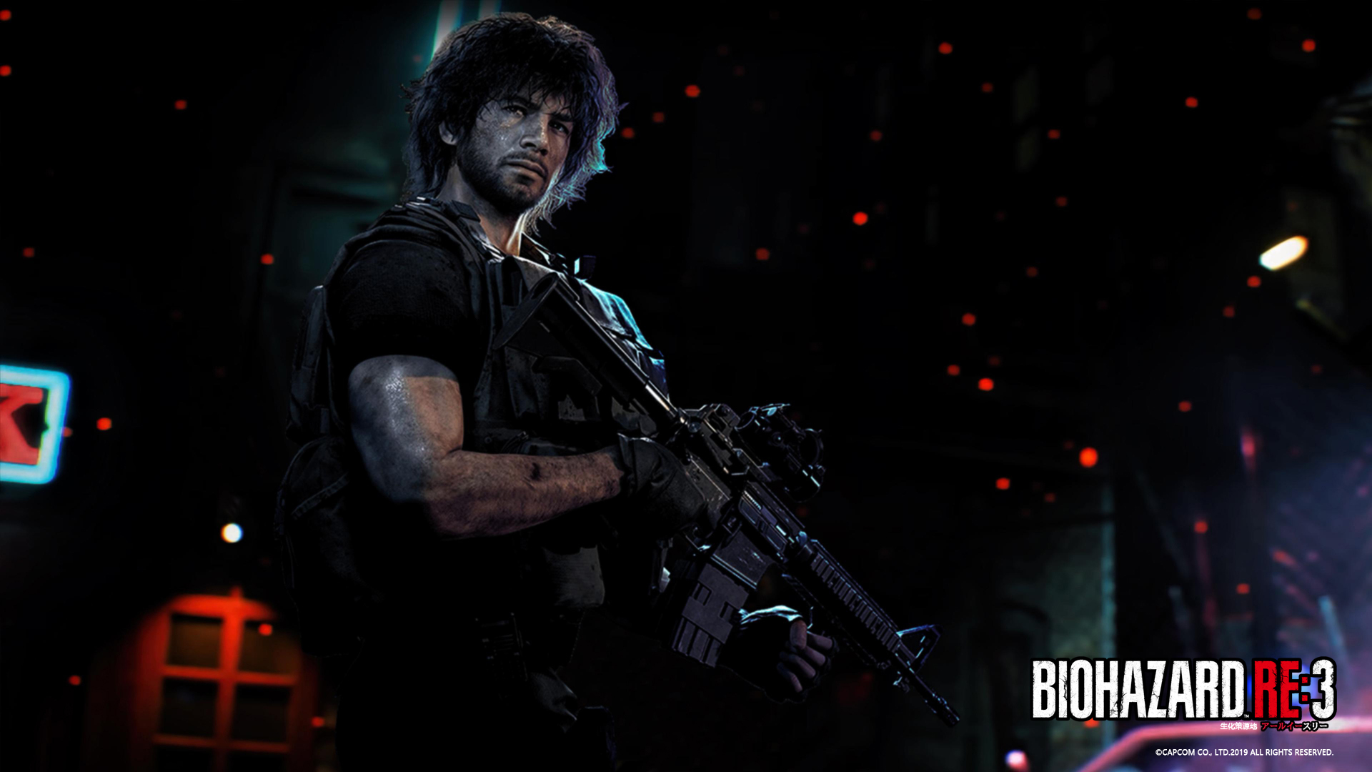 【1080p】《生化危机3重制版》官方壁纸合集《生化危机3》纪念壁纸