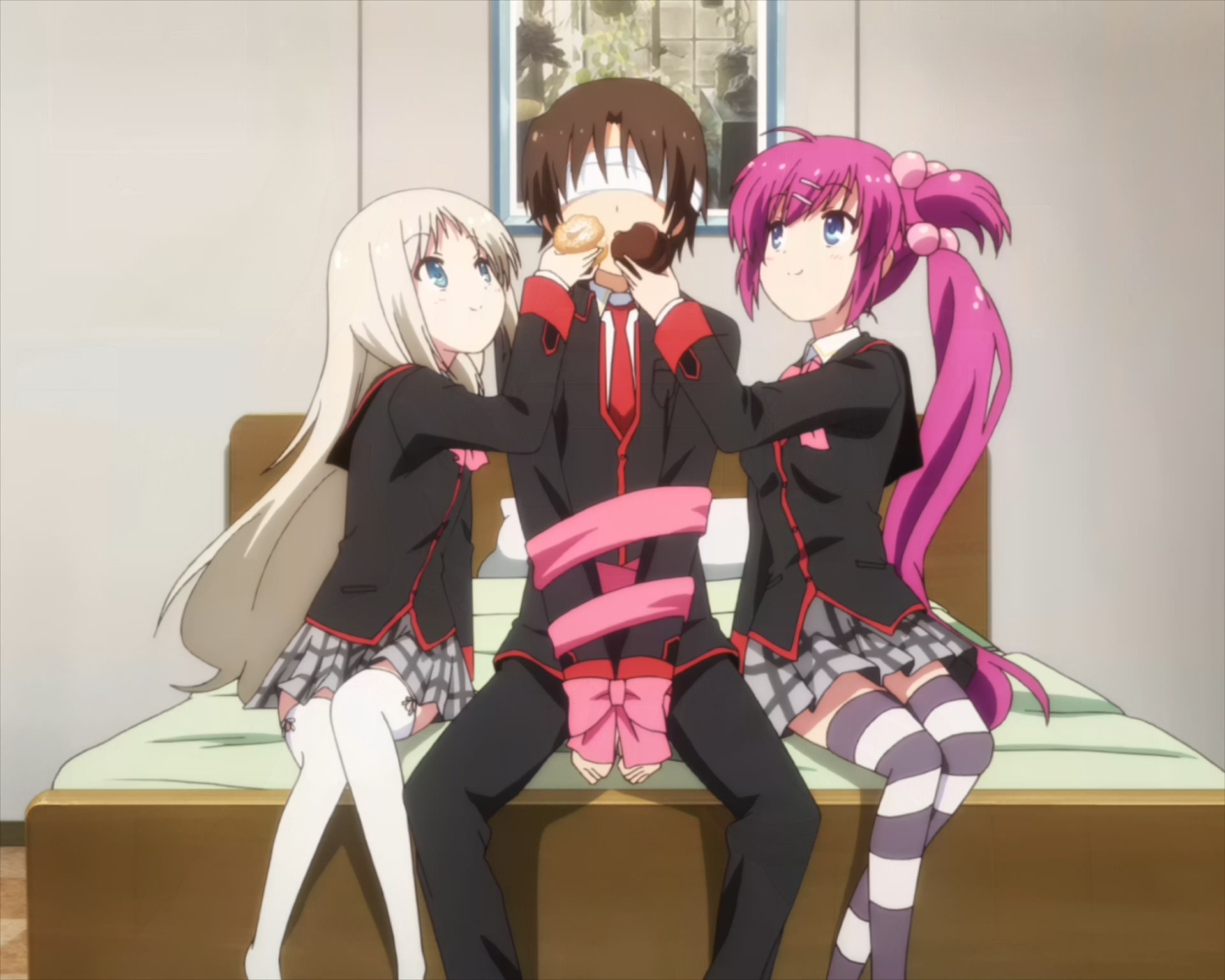 littlebusters,little busters EX littlebusters第一弹截屏合成图