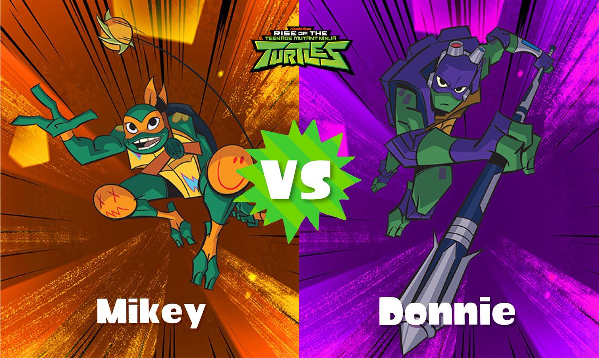 mikey vs donnie