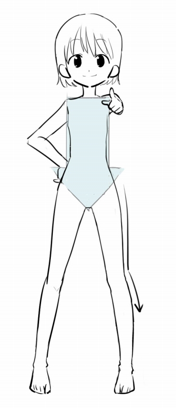 【画动漫人物教程】动漫人体比例怎么画更好看?