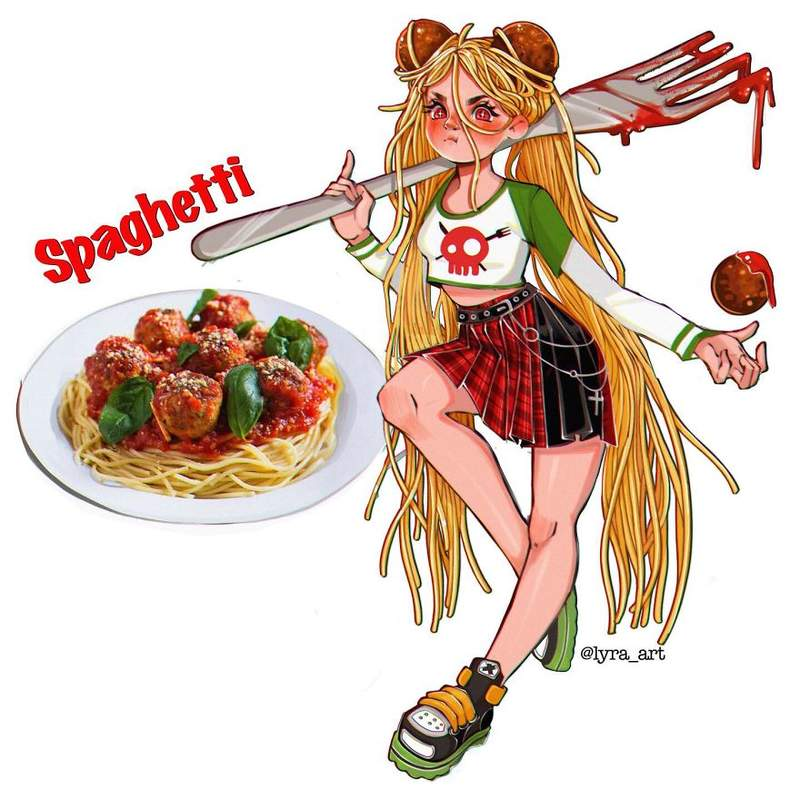 ▼某意大利面品牌spaghetti