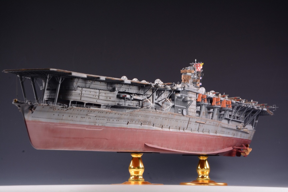 [小t模型秀]1/350 日本海军航空母舰赤城号