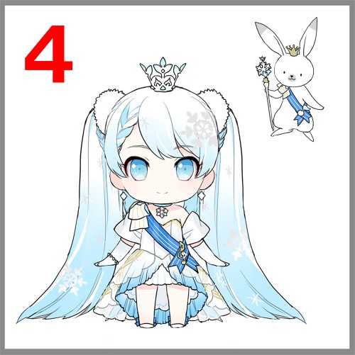 gsc最近上线了「2019年 雪未来&rabbit yukine(雪音兔)服装」募集活动