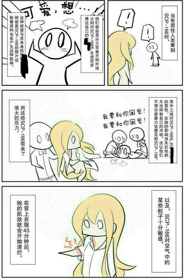 【漫画】简明易懂的SCP 4