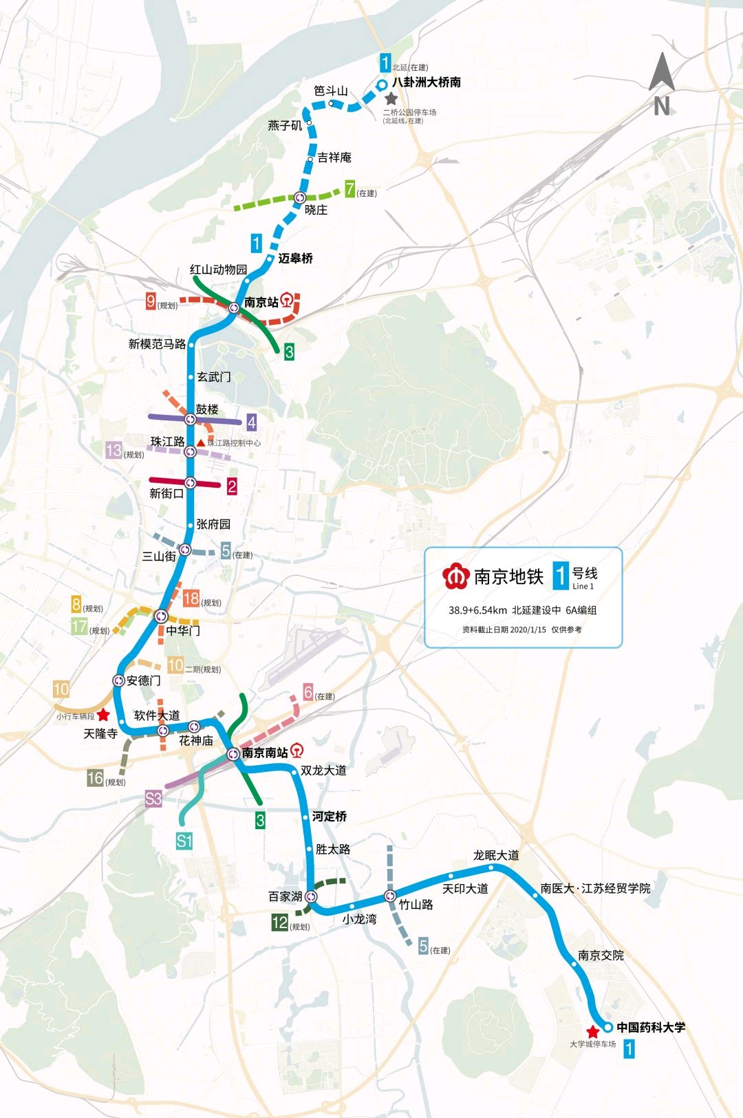 11号线即将开工,南京14条地铁线路要来!