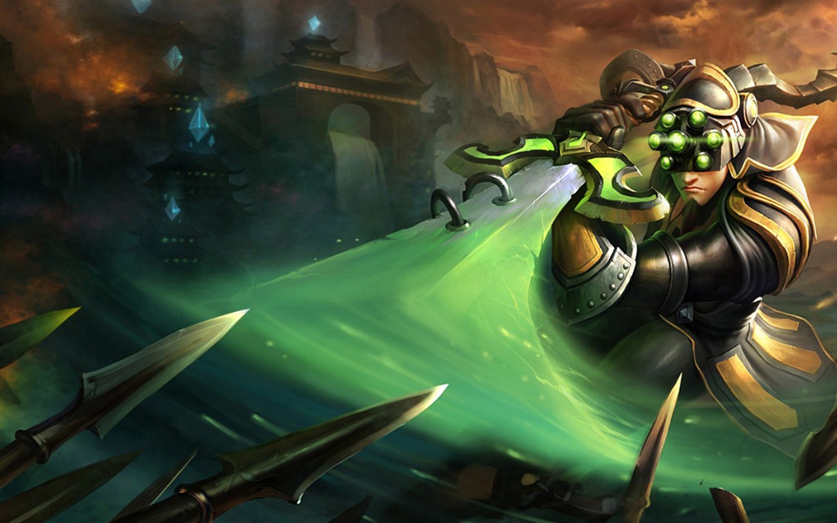 英雄联盟 壁纸 【第35期-剑圣、女枪】无水印自取